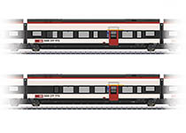 076-M43463 - H0 - 2-tlg. Ergänzungswagen-Set 3 zum RABe 501 Giruno, SBB, Ep. VI - AC -